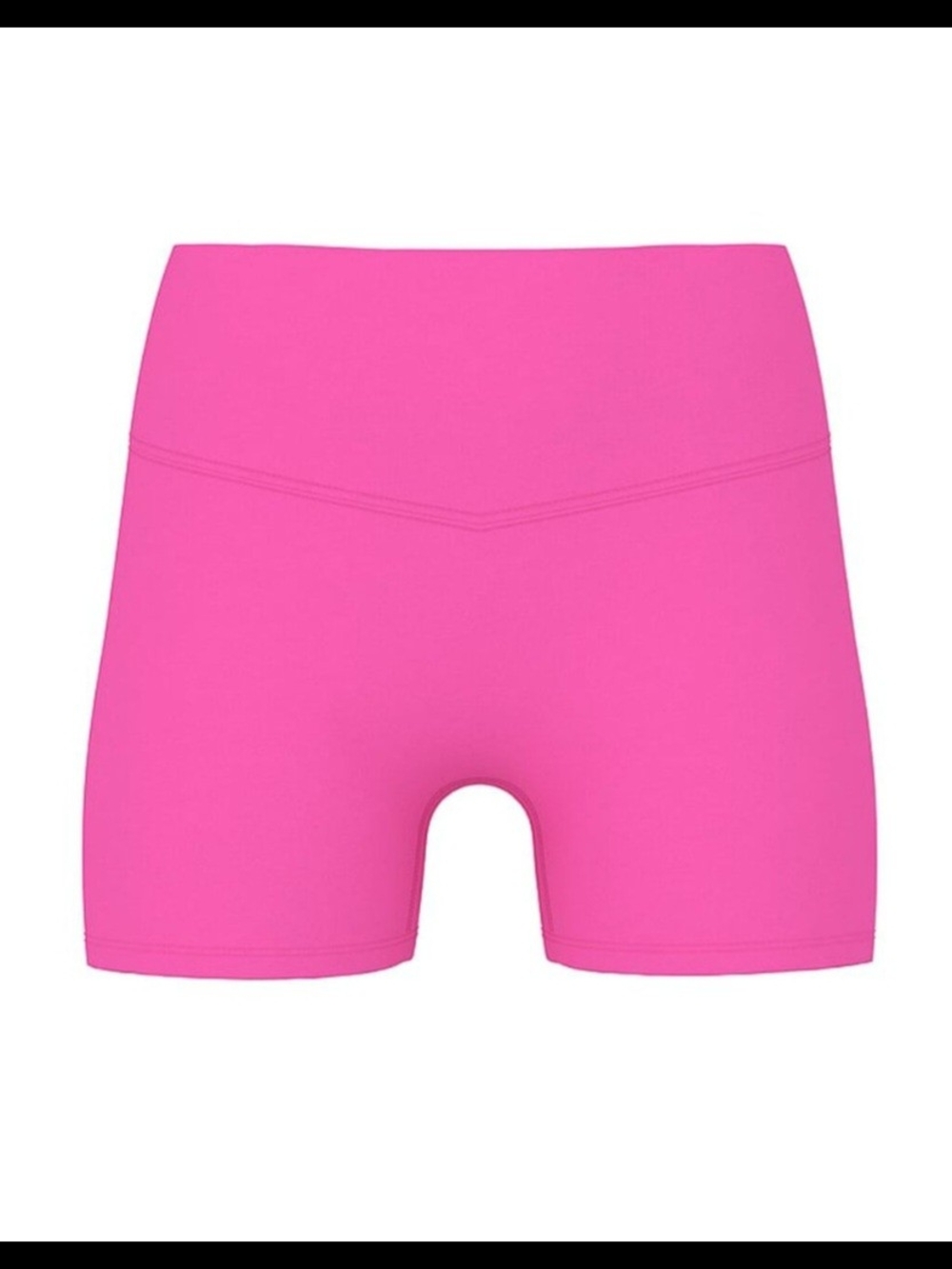 PINK Victoria's Secret Hot Pink High-Rise Bike Shorts